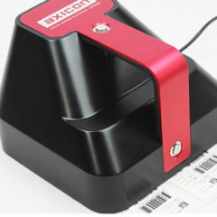 Axicon 15000 series barcode verifier scanning barcode