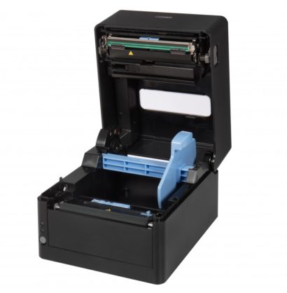 Citizen CL E300 Desktop Label Printer Left Facing Open