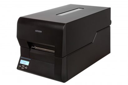 Citizen CL E720 Desktop Label Printer Black Left Facing