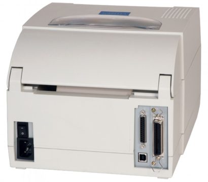 Citizen CL S521 Desktop Label Printer White From Behind