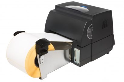 Citizen CL S6621 Desktop Label Printer With Paper Holder To Front