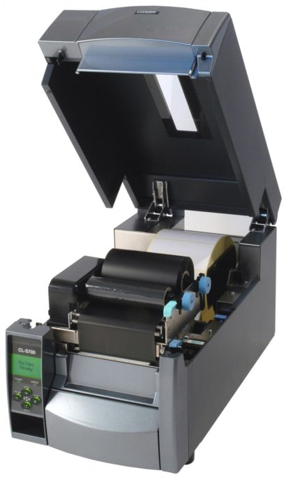 Citizen CL S700 Series Industrial Label Printer Open