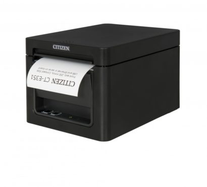 Citizen CT E351 Pos Receipt Printer Left Facing With Label