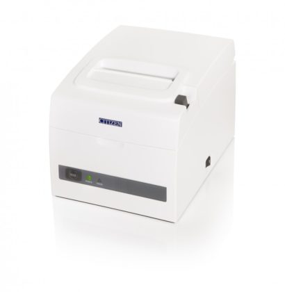 Citizen CT S310II Thermal Receipt Printer Closed Left Facing white