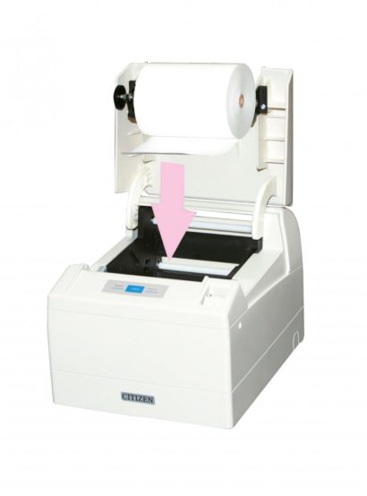 Citizen CT S4000 Receipt Printer Open With Paper Roll White