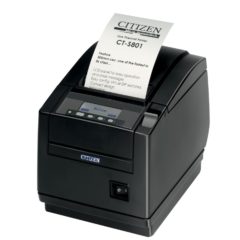 Citizen CT S801 Pos Printer Black Closed With Receipt