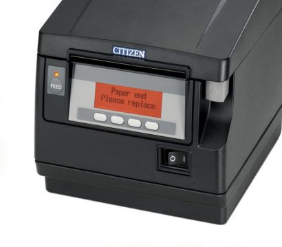 Citizen CT S851 Thermal Pos Printer Display Error Message Black Version
