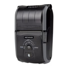 METAPACE M20i mobile receipt printer facing forward black