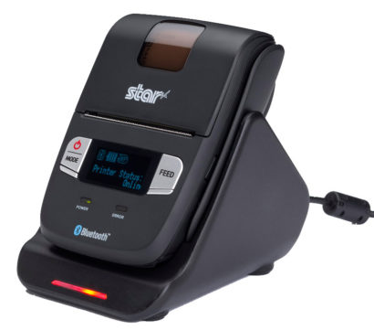 Star SM L200 Mobile Receipt And Label Printer Charging Cradle