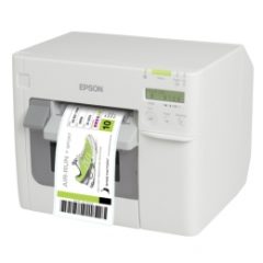 Epson ColorWorks C3500 Colour Label Printer Left Facing