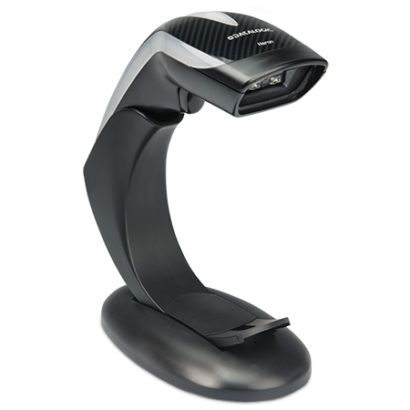 Heron HD3430 Corded Barcode Scanner Black Facing Right