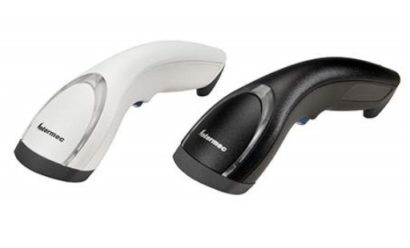 Honeywell SG20 Cordless Barcode Scanner Black And White Side By Side