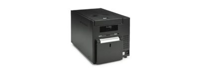 ZCL10 id card printer Black Right Zebra Facing