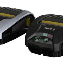 Zebra 320 Mobile Receipt Printer indoor and outdoor Versions Left Facing