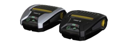 Zebra 320 Mobile Receipt Printer indoor and outdoor Versions Left Facing