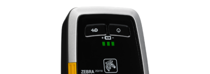 Zebra ZQ110 Mobile Receipt Printer Close Up Top