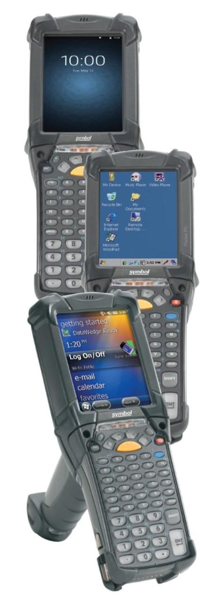 Zebra MC9200 Standard Rugged Mobile Computer all three variants