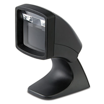 Datalogic Magellan™ 800i On Counter Presentation Omnidirectional Bar Code Scanner black left facing