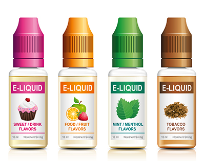 E Cig And E Liquid Label Landing Page