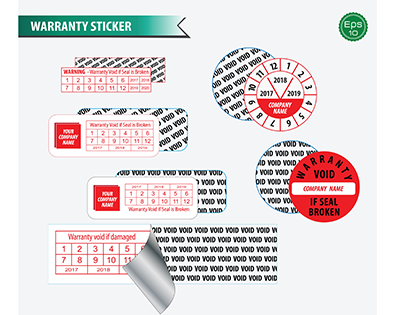 Security Tampers Labels Landing Page