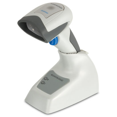 Datalogic QuickScan I QM2131 Barcode Scanner white left facing