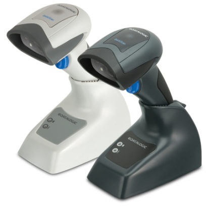 Datalogic QuickScan I QM2131 Barcode Scanner black and white left facing