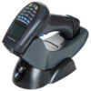 PowerScan PM9500 BPowerScan PM9500 Barcode Scanner Black In Charger Facing Leftarcode Scanner Black In Charger Facing Left