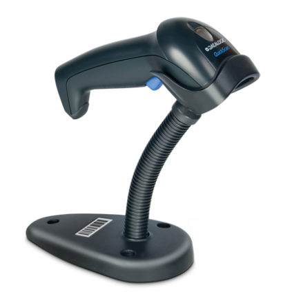 QuickScan™ L QD2300 Handheld Barcode Scanner Black In Stand