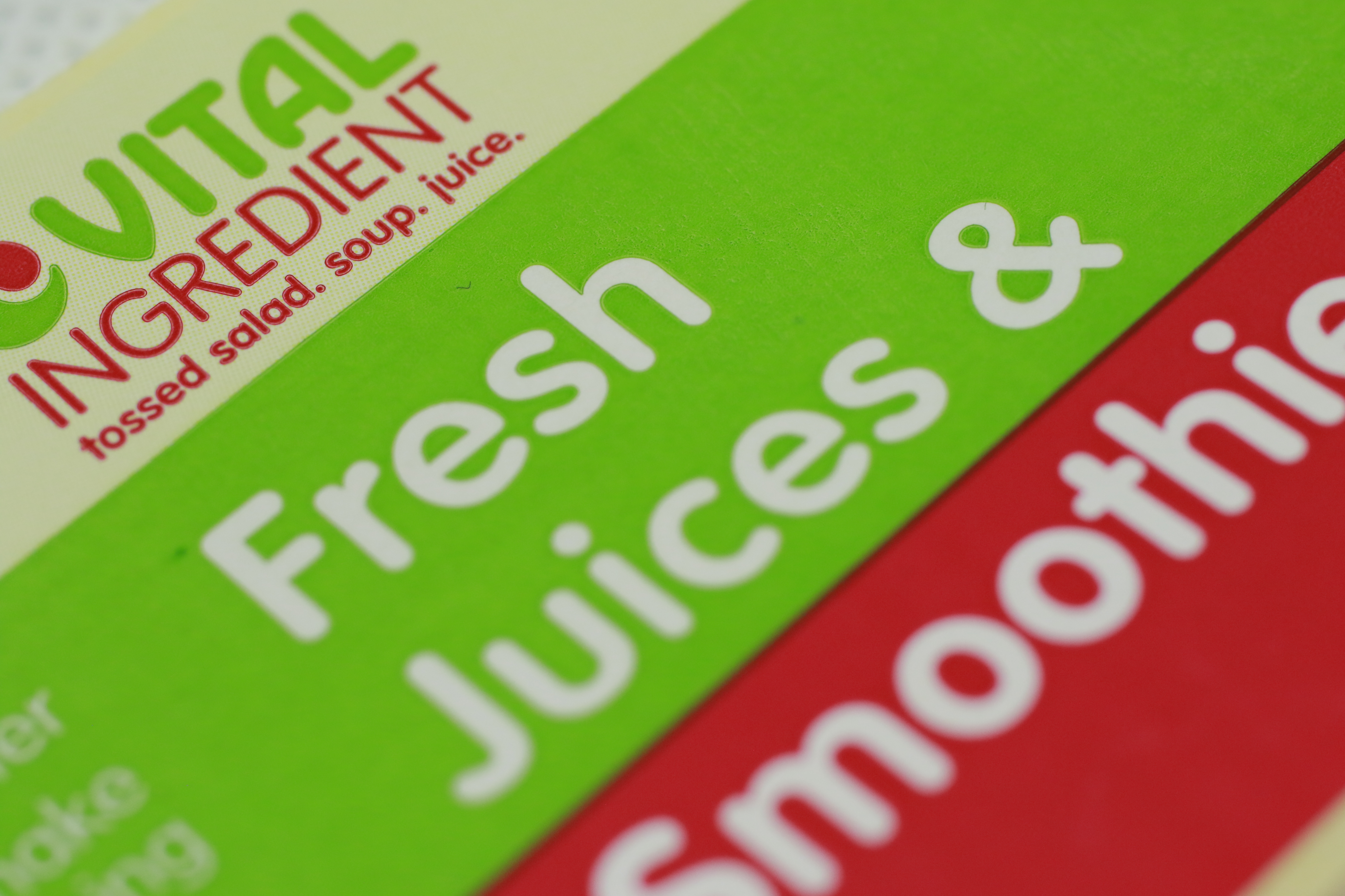 Drinks logo fresh and juicy