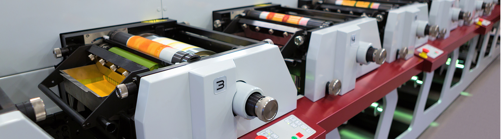 Flexo labels banner