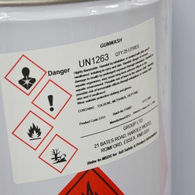 Large Label Chemical Drum Ghs 0