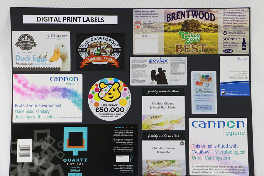 Digital Print Labels