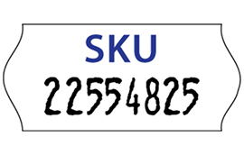 Sku Sticker