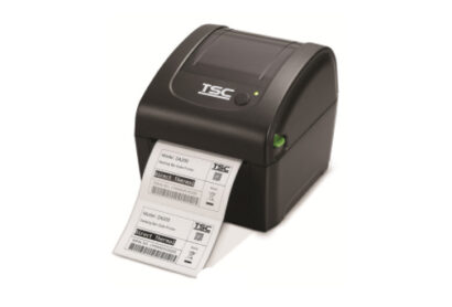 DA210 DA220 Direct Thermal Desktop Printers with receipt left facing