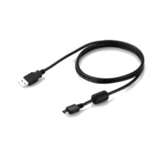 Bixolon USB cable K609 00012C black high-quality data transfer cable with USB-A to Micro USB connectors, used for connecting Bixolon devices to computers or chargers.