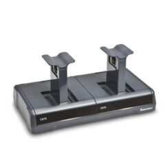 Honeywell battery charger DX2A2AA20, dual-slot charging station designed to efficiently charge Honeywell CN70 device batteries for quick and reliable power management.
