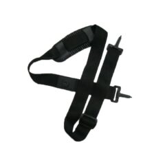 Honeywell CN51 belt strap 815-092-001, adjustable black strap with clip and padding designed to securely attach the Honeywell CN51 device to a belt for easy access and hands-free use.