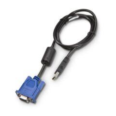 Honeywell USB Host Ve011 2016 cable for connecting Honeywell devices to USB ports, featuring a blue VGA connector and USB plug for data transfer and device integration.