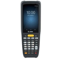 Zebra MC2200/MC2700 Mobile Computer with ergonomic design, a physical keypad, and touchscreen display for efficient on-the-go data capture and management.