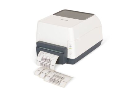 Toshiba Tec B FV4T Desktop Label Printer Left Facing