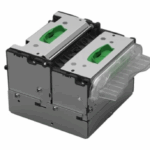 Toshiba TEC KOP-3 kiosk printer series compact thermal receipt printer with space-saving design and high-speed printing for self-service kiosks.
